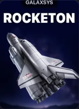 Rocketon crash game at Isototo